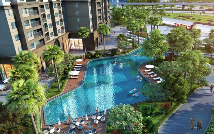 Cho thuê căn hộ Dcapitale 2 ngủ hàng hiếm 