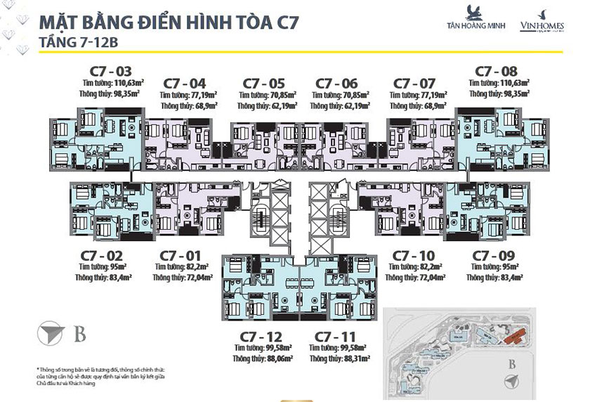 Cho thuê chung cư Dcapitale tầng thấp, full nội thất